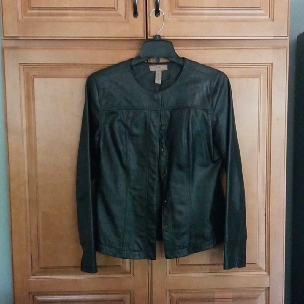Black Leather Jacket.